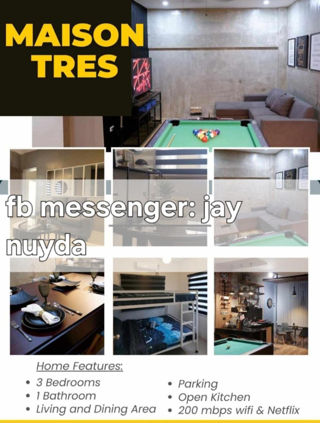 Maison Tres With Dipping Pool, Billiards, Airhockey, Videoke And Netflix And Chill Villa Antipolo Exterior foto